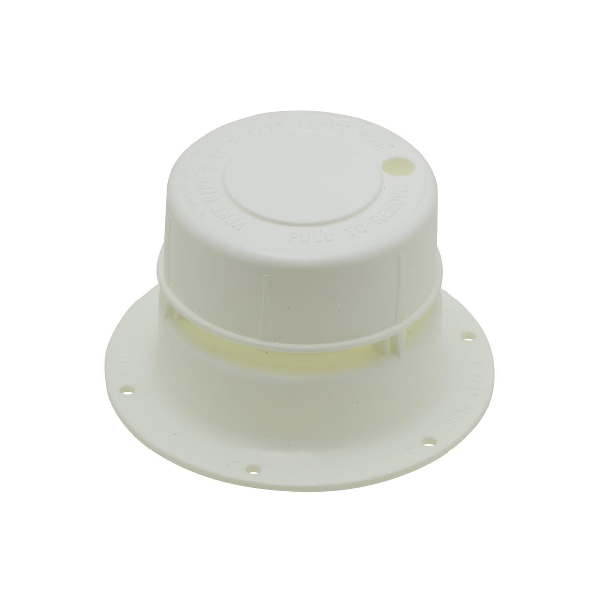 1-1/2" Plastic Vent Cap for RV Sewer/Waste Tanks, White : PP-VENTCAP-WHT