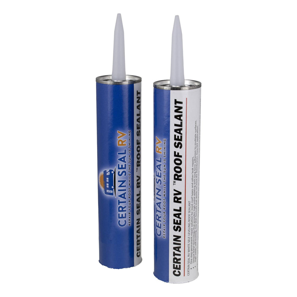 Certain Seal Self Leveling Lap Sealant for RV Roof Repair, 300ml, White : SEAL-CS-SLS-WHT