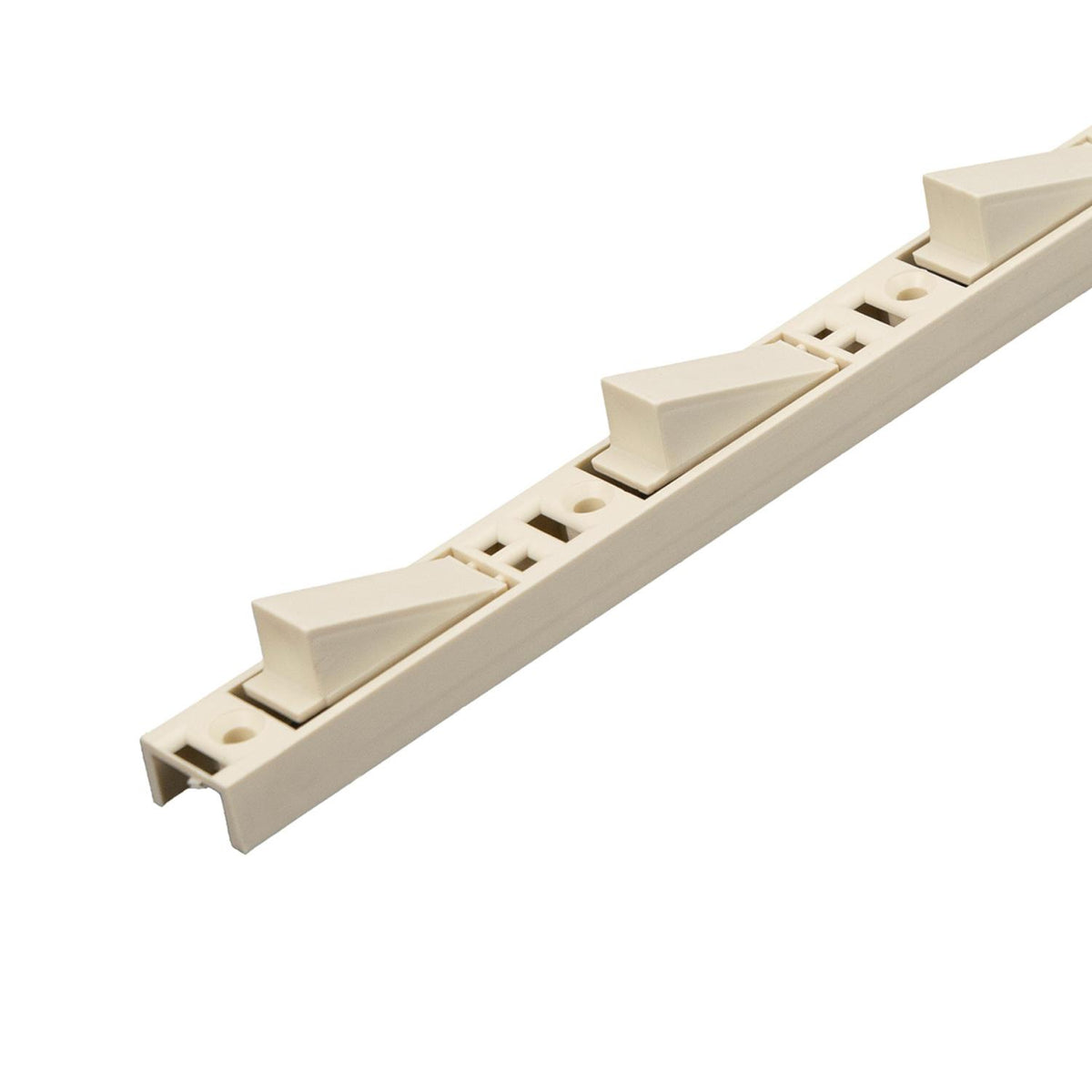 Global Link 18" Adjustable Shelf Bracket, Plastic, Almond : SH-SB218-ALM