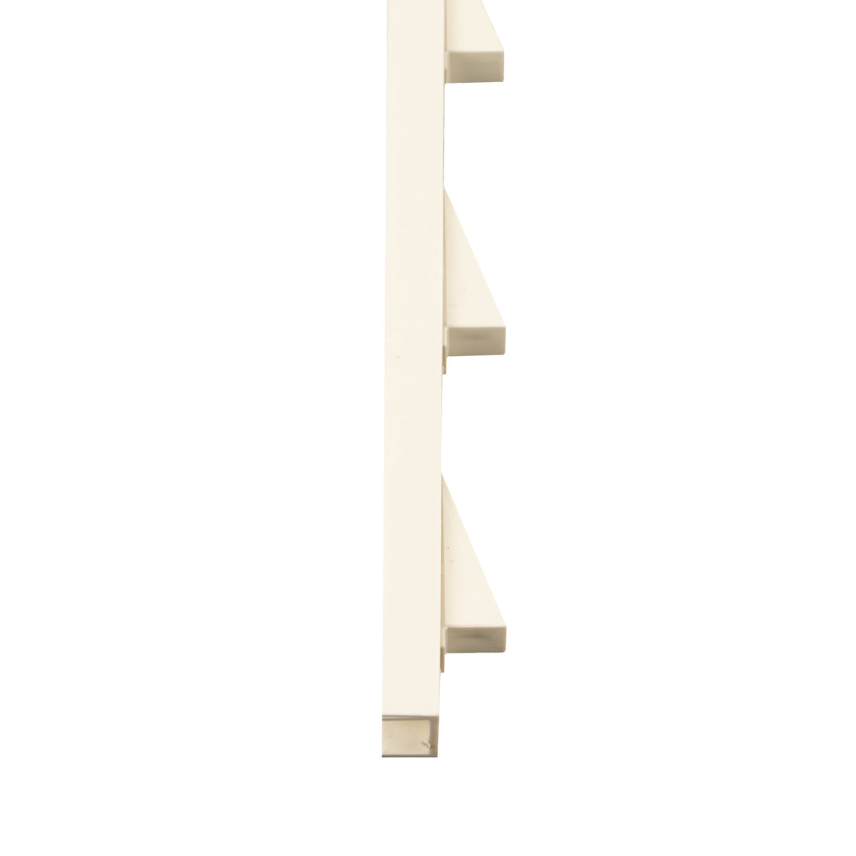 Global Link 18" Adjustable Shelf Bracket, Plastic, Almond : SH-SB218-ALM