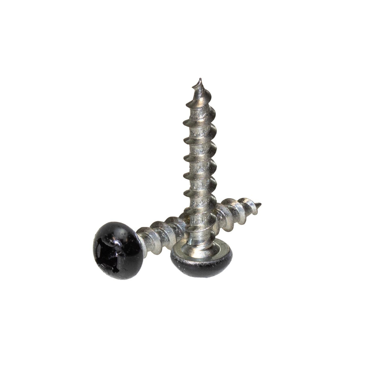500 Pack - #8 x 1" Pan, Quad, Deep Thread - Black : SP-81PQDT2000-500