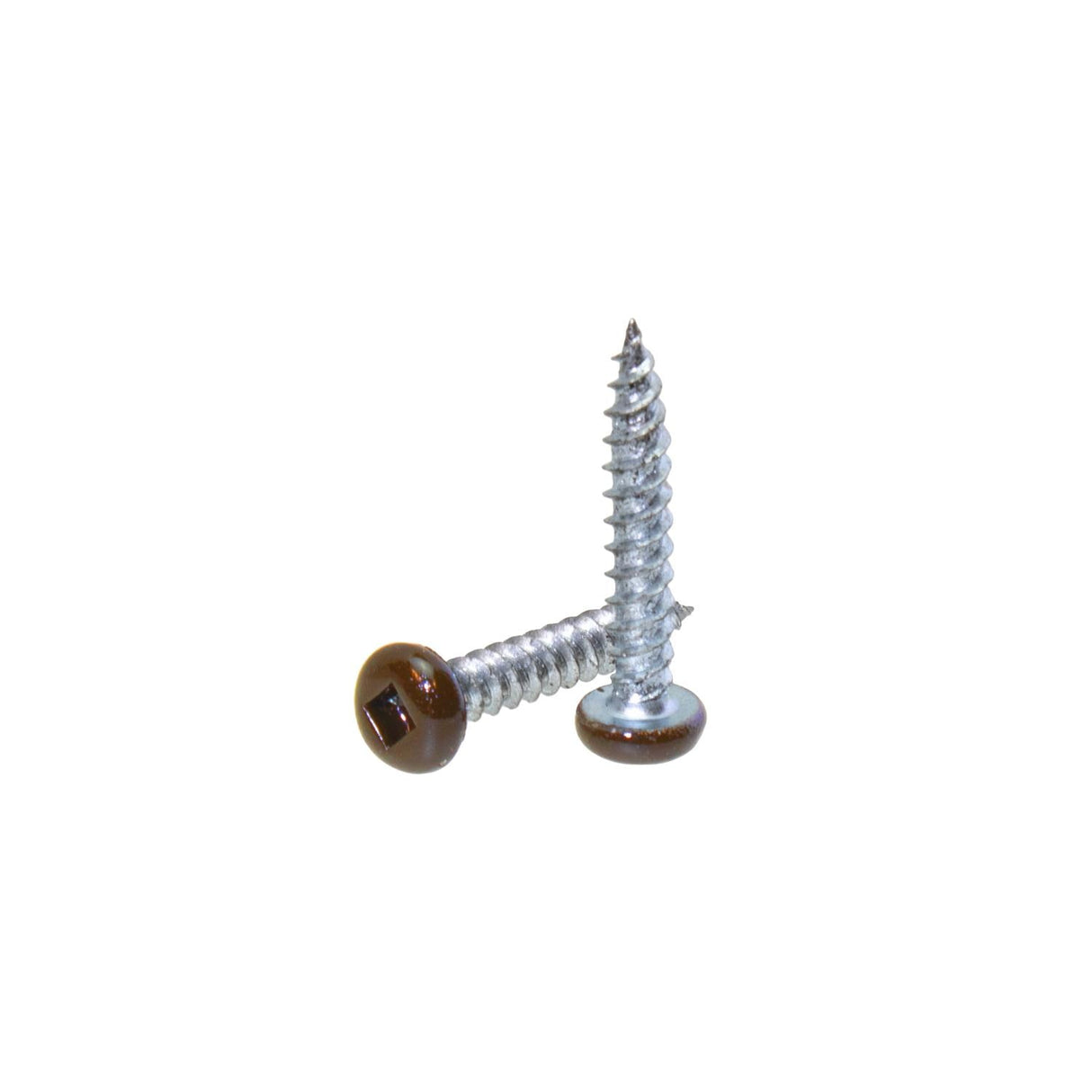 500 Pack - #8 x 1" Pan, Quad, Fast Thread - Brown : SP-81PQF4000-500