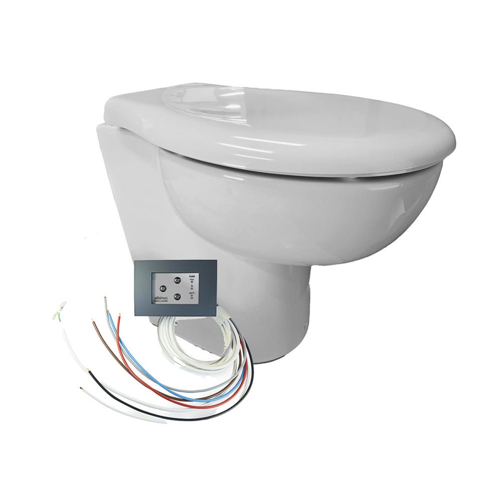 Albin Group Ultra Slim Premium Standard 12V Toilet 0706011