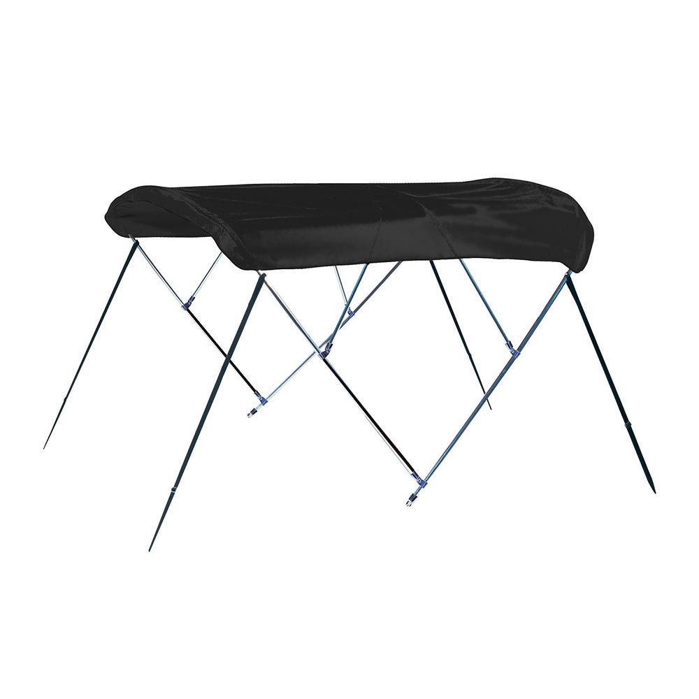 Carver 3 Bow 4681U Bimini Top wBoot Black Acrylic A4681UB02