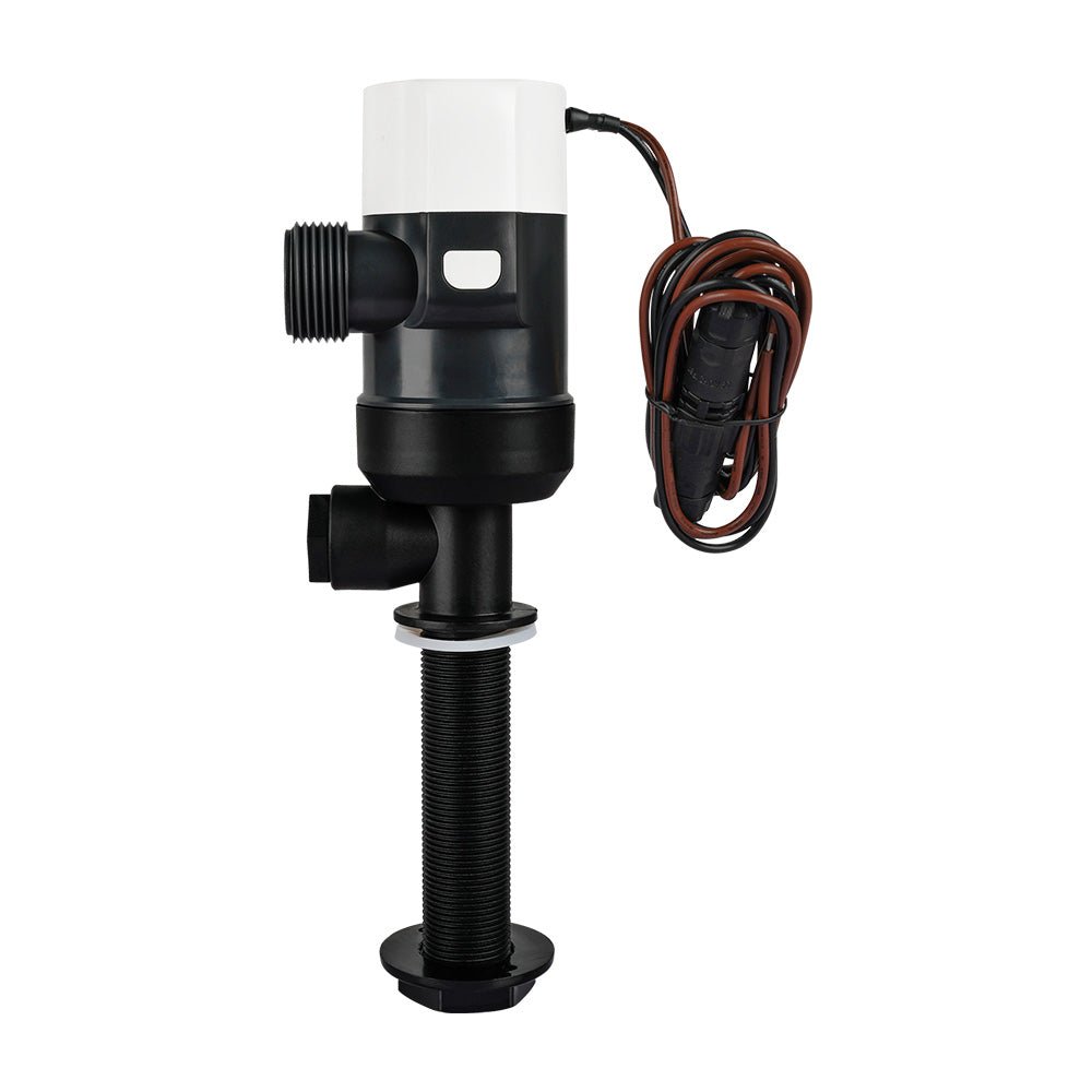 Commodore 1100 GPH Vertical Livewell Pump Long 12V CMC311100L