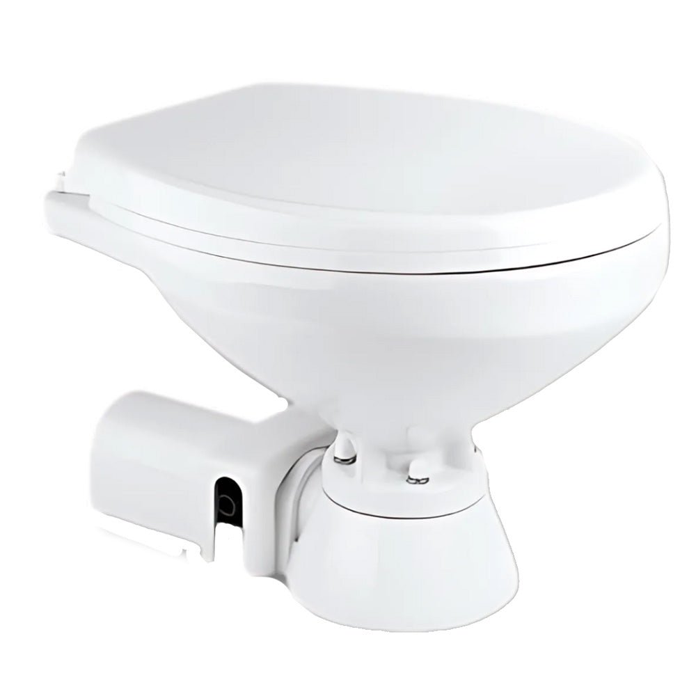 Commodore Electric Marine Toilet Rear Macerator Regular Size CM1RMT