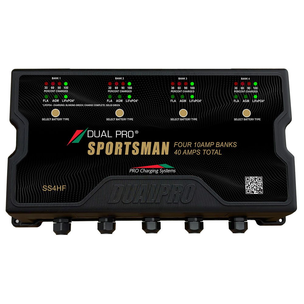 Dual Pro Sportsman HF High Frequency Battery Charger 40A 4 Bank SS4HF