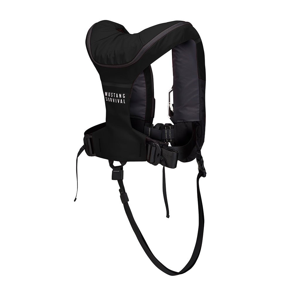 Mustang Atlas 190 DLX Open Ocean Inflatable PFD Black MD3195E1130