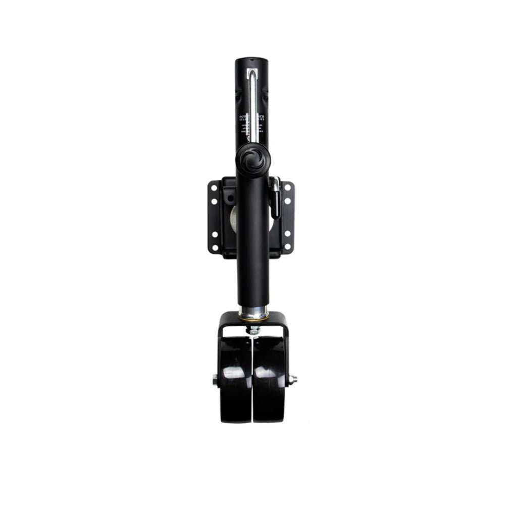 Powerwinch Select Series Jack 1500lb BoltOn Double Wheel Carbon Black 21400J1500B2BR