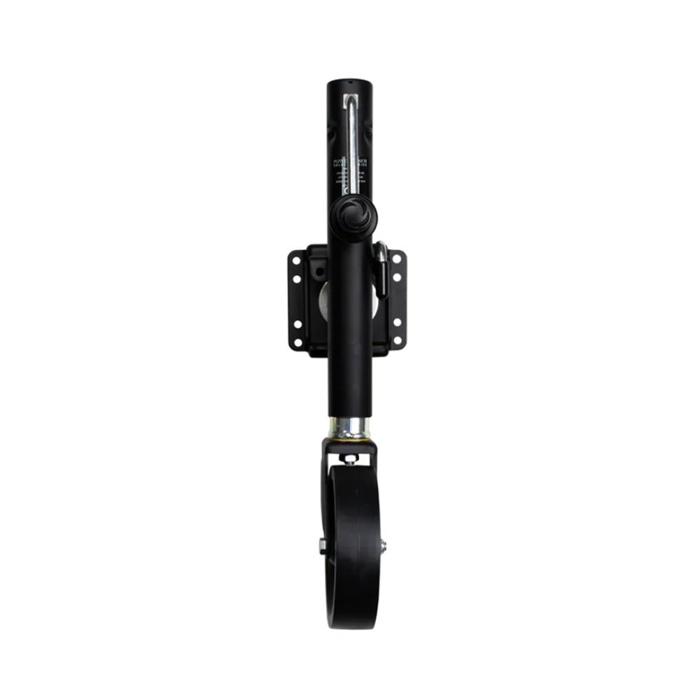 Powerwinch Select Series Jack 1500lb BoltOn Single Wheel Carbon Black 21400J1500B1BR