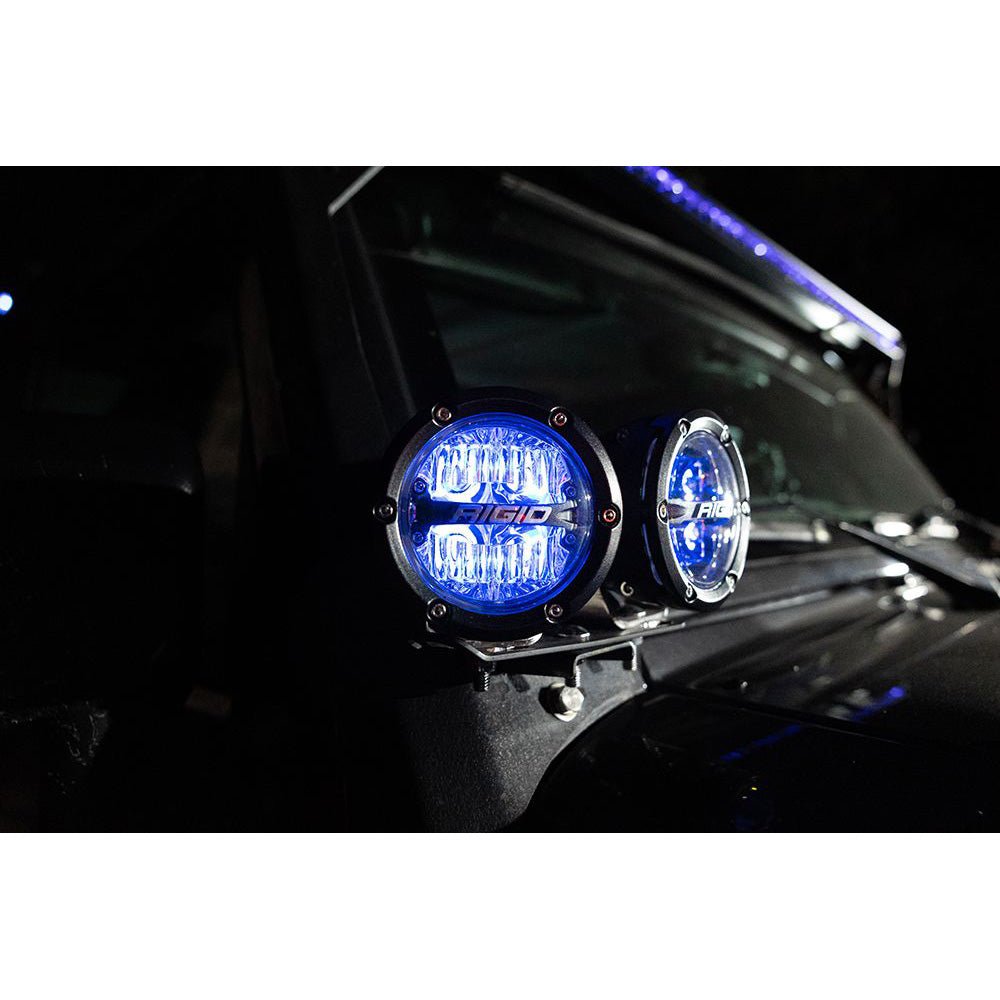 RIGID Industries 360Series RGBW 4 Offroad Lamp Drive Beam wRGBW Backlight Pods Set of 2 36401