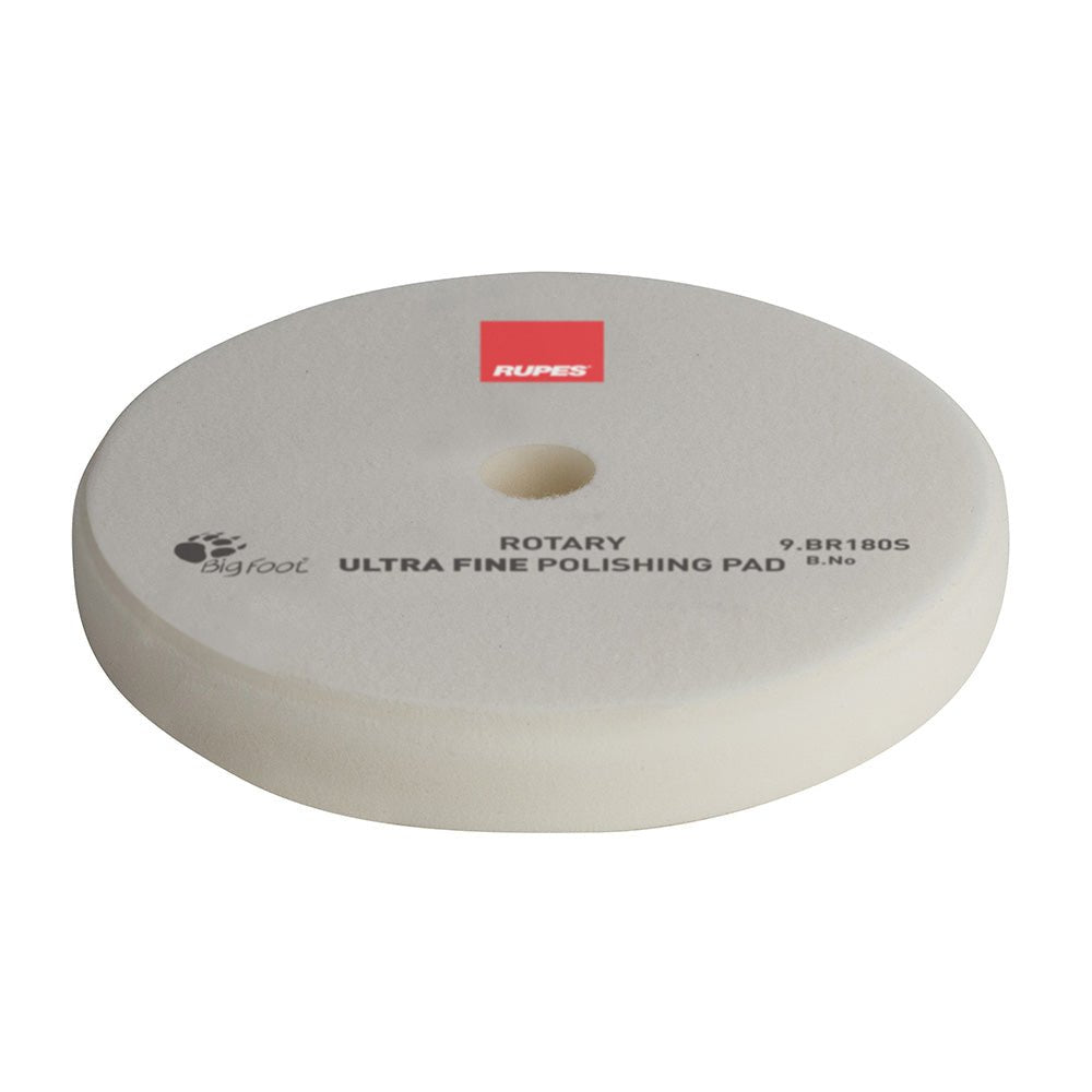 RUPES Rotary UltraFine Polishing Foam Pad 155160mm White 9BR180S