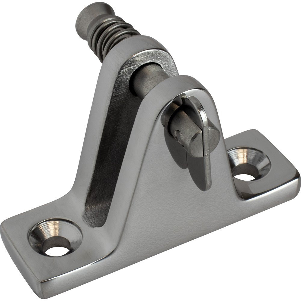 SeaDog Top Mount Hinge Fitting Investment Cast 316 Stainless Steel 90 Degree 2702101