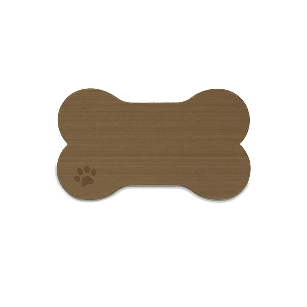 SeaDek Dog Bowl Mat CappuccinoBlack Small 12 x 21 6271391090