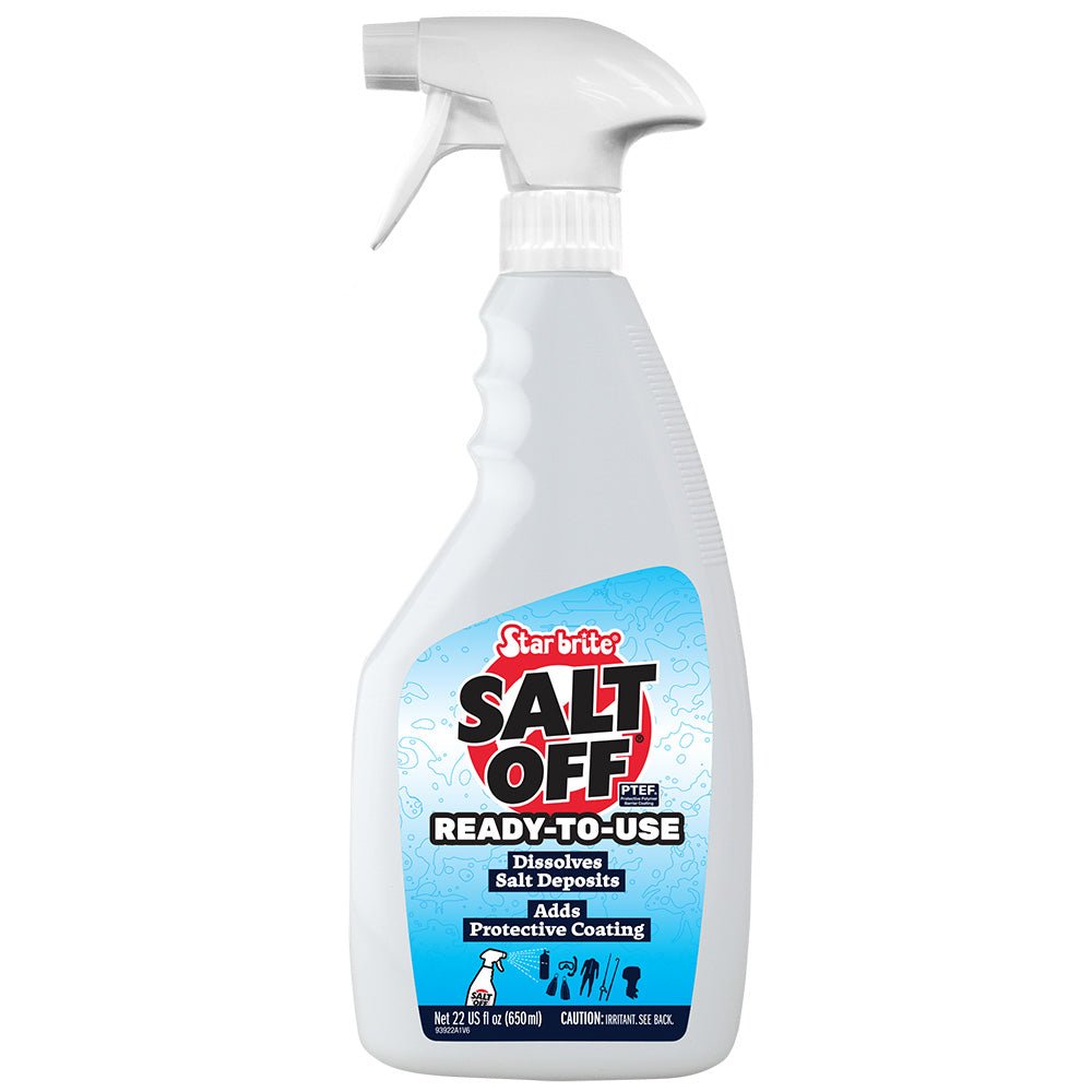 Star brite Salt Off ReadyToUse Salt Remover Wash Engine Flush 22 oz 93922