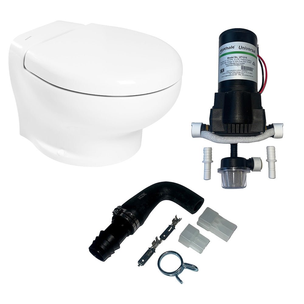 Thetford Nano Eco Compact Toilet Raw Water Kit wInlet Pump 12V TNAN012PWTSFTNARWKIT