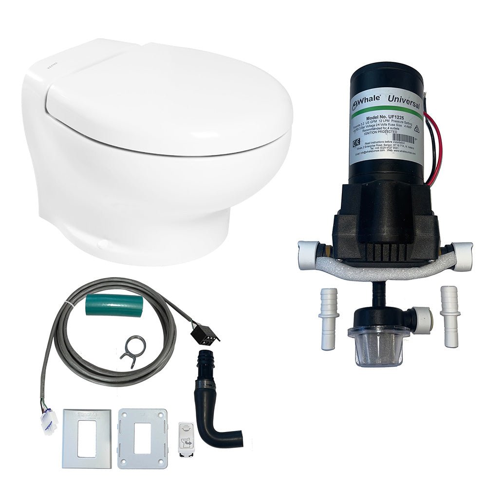 Thetford Nano Eco Compact Toilet Raw Water Kit wInlet Pump 24V TNAN024PWENARWKIT