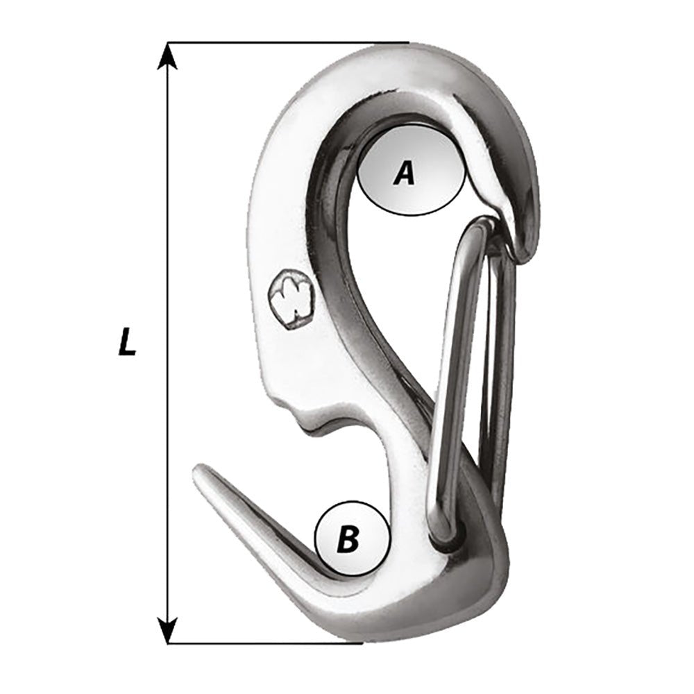 Wichard 516 Stainless Steel Sail Snap 2490W