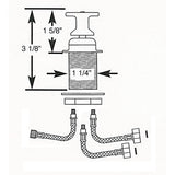 Scandvik THandle Shower Mixer Control 10617P