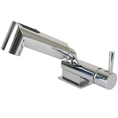 Scandvik Minimalistic Compact Single Level Mixer  Faucet  Shower Combo  Chrome 16216
