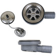 Scandvik Low Profile Drain Stopper  1 Outlet 10306P