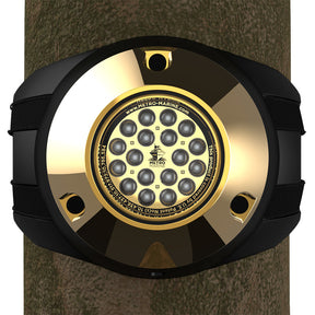 Metro Marine HighOutput Piling Mount Underwater Light wIntelligent Monochromatic LEDs  Aqua 90 Beam FPMR1A390