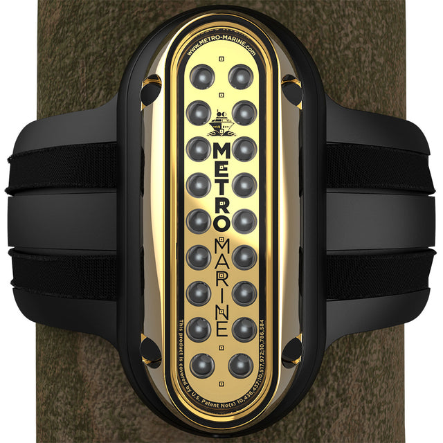 Metro Marine HighOutput Vertical Piling Mount Light wIntelligent Monochromatic LEDs  Aqua 45 Beam FPME1VA345
