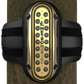 Metro Marine HighOutput Vertical Piling Mount Light wIntelligent Monochromatic LEDs  White 90 Beam FPME1VW390