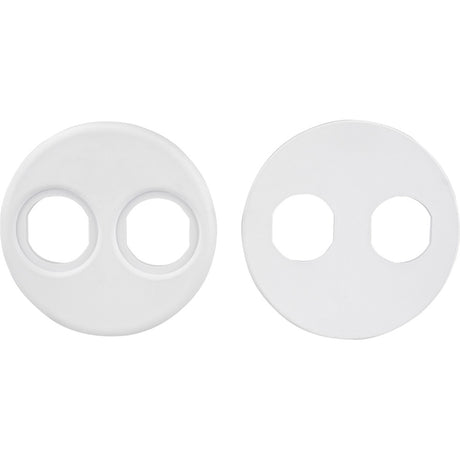 84470SeaDog 4 Gauge Power Socket Adapter Mounting Plate  White 4261041