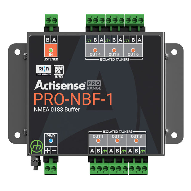 Actisense PRO NMEA Buffer  1 OPTO Input 6 ISODrive Outputs Serial Port Pluggable Screw Terminals PRONBF1