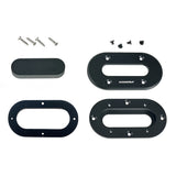 Scanstrut Black Anodized Aluminum LowProfile Multi Cable Seal fCables Up to 15mm DSLPMULTIBLK