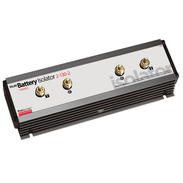 ProMariner Battery Isolator  130 AMP  2 Alternator  2 Battery 12132