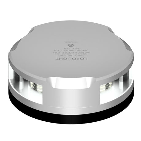 Lopolight Masthead360Degree Light  3NM  Silver Housing wFB Base 201021FB