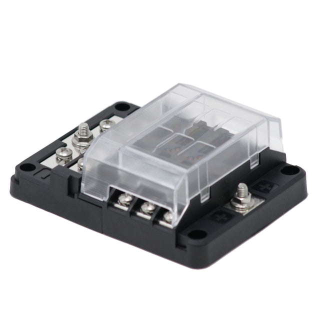 Egis RT Fuse Block 6 Position wGround  LED Indication 8025