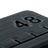 SeaDek 48 Routed Ruler  6mm  Brushed Texture  Dark GreyBlack 5358480067