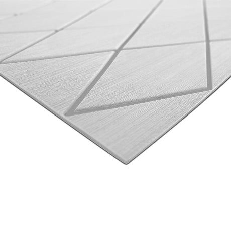 SeaDek 40 x 80 6mm Two Color Diamond Full Sheet  Brushed Texture  Cool GreyStorm Grey 1016mm x 2032mm x 6mm 5641180069