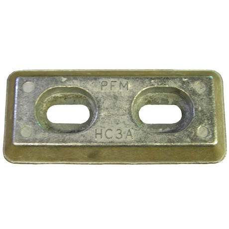 Performance Metals HC3A Hull Anode  Aluminum HC3A