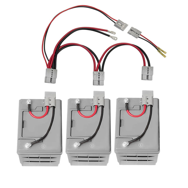 ConnectEase 3 12V Battery Parallel System wSolar RCE312SLR