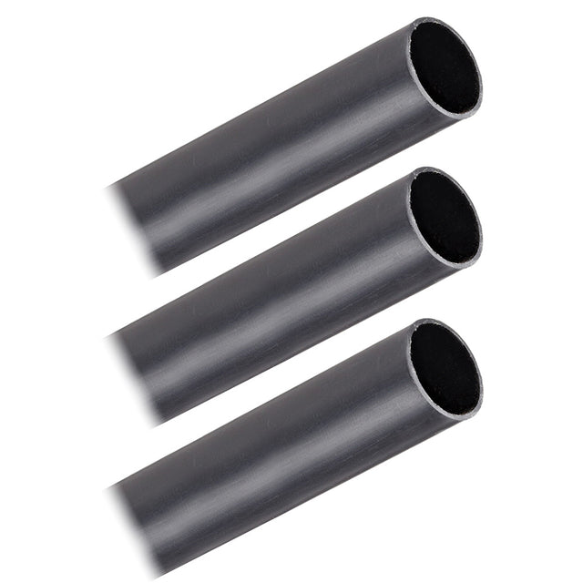 Pacer Battery Cable Heavy Wall Heat Shrink Tubing  34 x 12  Black 3Pieces BHW3412BK3