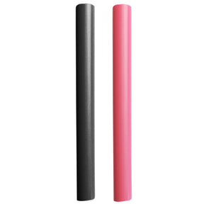 Pacer Battery Cable Heat Shrink Tubing  38 x 3  BlackRed 2Pieces Combo Pack BEHS383BKRD