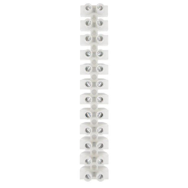 Pacer 40A Euro Style Terminal Block  12 Positions  5 Pack E400125