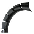 Pacer 38 Spiral Wrap  Black  100 Roll BSW38BK100