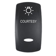 Pacer Actuator  COURTESY fV Series Contura Switches  Black  Laser Etched TopBottom Light EV2LECTSY