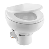 Dometic MasterFlush MF 7120  White  Electric Macerating Toilet wOrbit Base  Slow Close Seat  Freshwater  12V 9610007270
