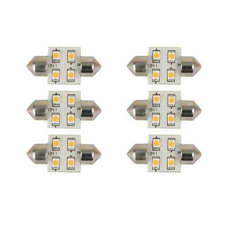 Scandvik 41160 Bulb Warm White 6Pack 41160