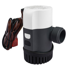 Commodore 1100 GPH NonAutomatic Bilge Pump  12V CMA311100B