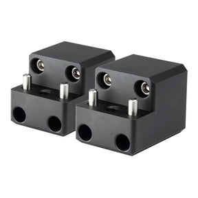 PTM Watersports Board Rack Mount  4 Bolt  Black  Pair P131681400TEBBK