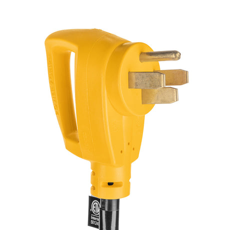 Camco Power Grip 18 Dogbone Adapter  50 Amp Male30 Amp Female 55173