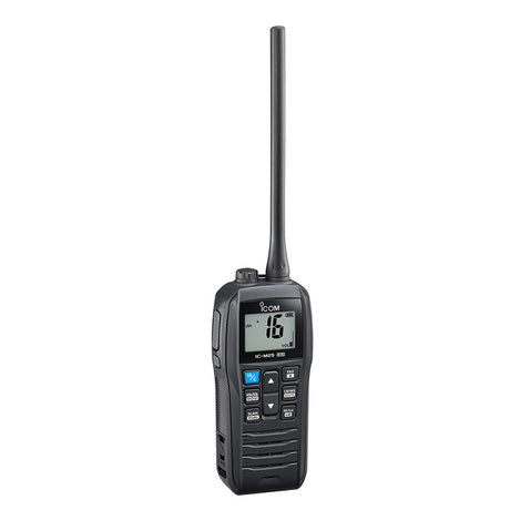 Icom ICM25 EVO Handheld VHF Radio  Black M25 EVO BLACK 61 USA