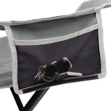 Coleman Big  Tall Quad Camping Chair  Grey 2178363